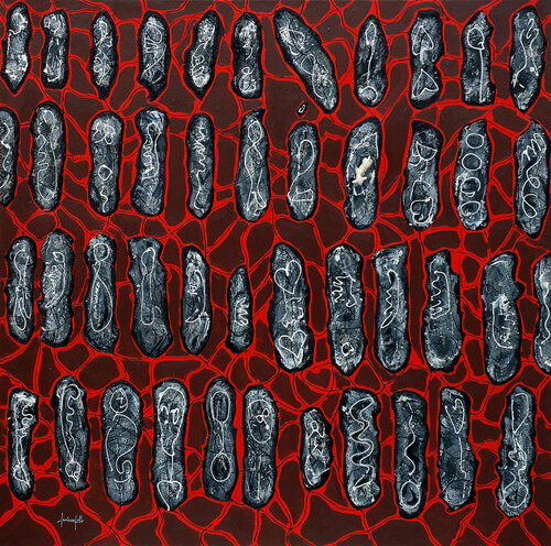 NOTHING TO SAY van Luciana Gallo, Schilderij te koop op Singulart