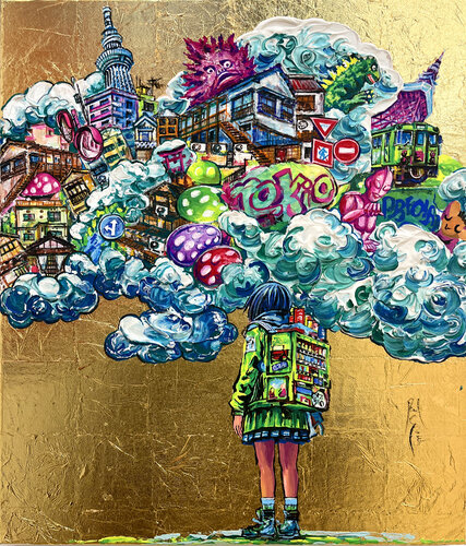 Tokyo Dream von Pavel Sipkin, Malerei kaufen auf Singulart