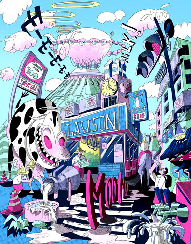 Lawson Cow von Pavel Sipkin, Malerei kaufen auf Singulart