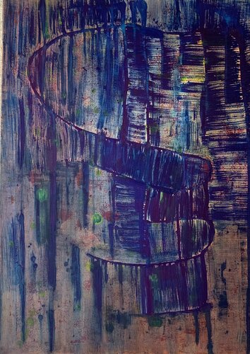 La nuit van Gisèle Tabone, Schilderij te koop op Singulart