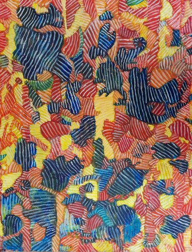 ''Je vole'' van Gisèle Tabone, Schilderij te koop op Singulart
