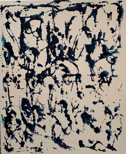Langage d'encre by Gisèle Tabone, Painting for Sale on Singulart