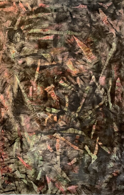 T2026-F28 Composition abstraite Gisèle Tabone