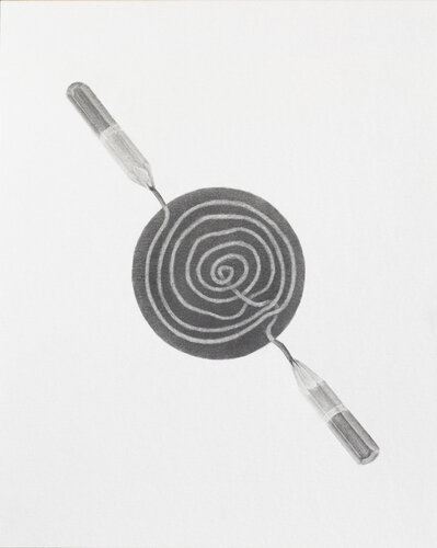 Simulacros en tránsito 2 von Édgar Güiza, Zeichnungen kaufen auf Singulart