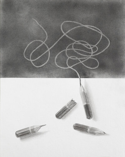 Simulacros en tránsito 1 di Édgar Güiza, Disegno in vendita su Singulart