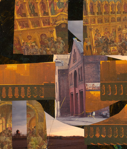 A Gem collage: A Residence di J Fitzpatrick, Altri media in vendita su Singulart