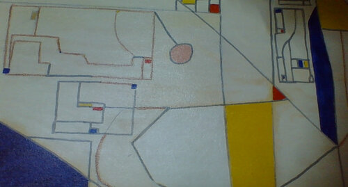 Monolopy (detail from) von J Fitzpatrick, Malerei kaufen auf Singulart