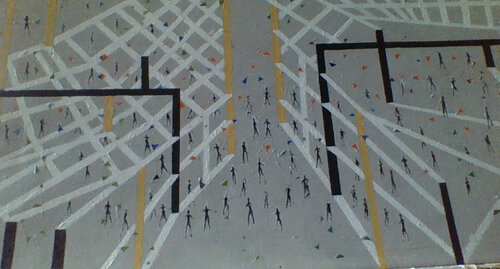 Where We Are Now van J Fitzpatrick, Schilderij te koop op Singulart