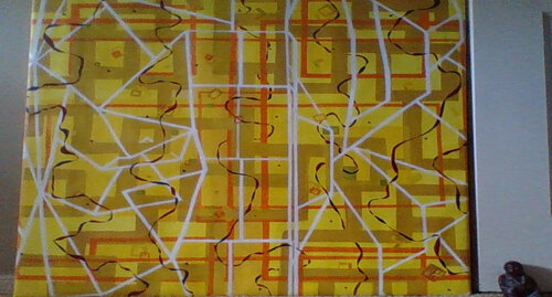 Progress=Parcheesi van J Fitzpatrick, Schilderij te koop op Singulart