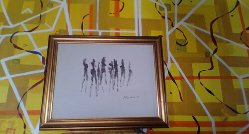 Figures 1987 van J Fitzpatrick, Schilderij te koop op Singulart