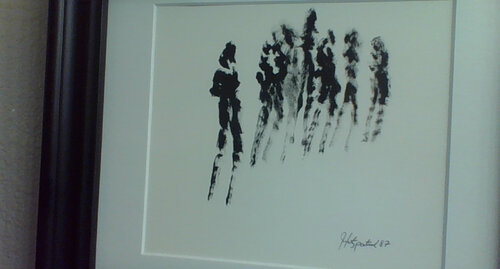 Figures 1987 # 12 (Close up) de J Fitzpatrick, Pintura a la venta en Singulart