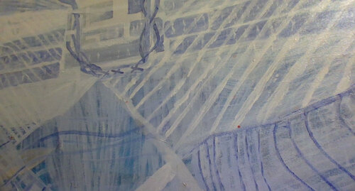 Mary and the Angel. Us (detail from) de J Fitzpatrick, Pintura a la venta en Singulart