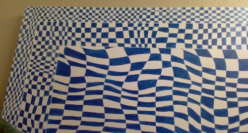 Razzle Dazzle (Detail from) van J Fitzpatrick, Schilderij te koop op Singulart