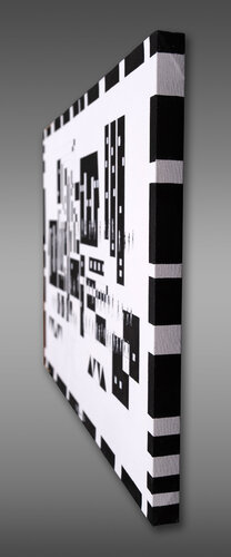 Notre cite: Our world (side view) par J Fitzpatrick, Peinture en vente sur Singulart