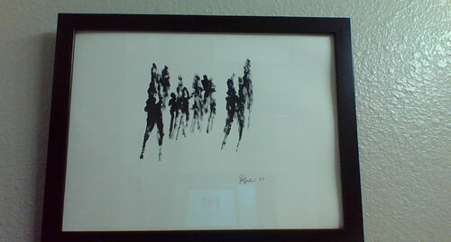 Figures 1987 #14 by J Fitzpatrick, Work on Paper for Sale on Singulart