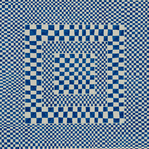 Checker Dazzle par J Fitzpatrick, Peinture en vente sur Singulart