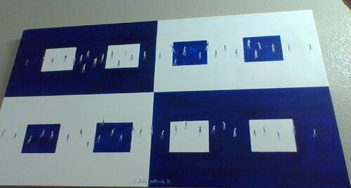 Processional #14 de J Fitzpatrick, Pintura a la venta en Singulart