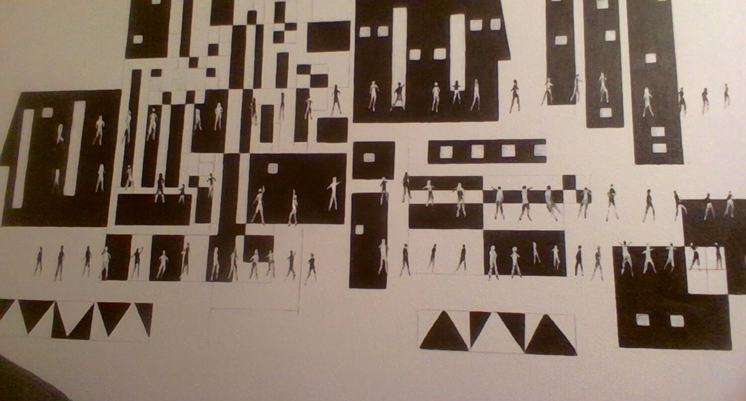 Notre cite; our world (detail from) J Fitzpatrick