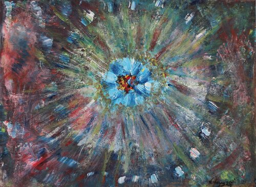 Villamayor de Santiago di Maria Cruz Porras Villegas, Pittura in vendita su Singulart