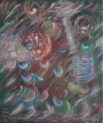 Palomares del Campo di Maria Cruz Porras Villegas, Pittura in vendita su Singulart