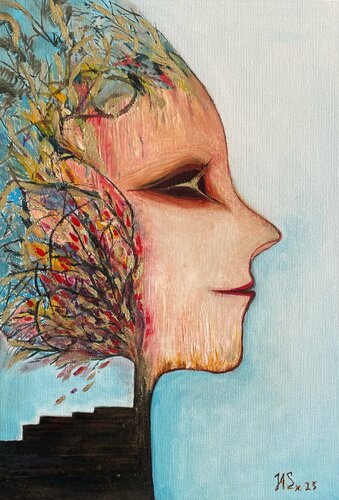The Guardian by Helen Spoon, 油畫 for Sale on Singulart