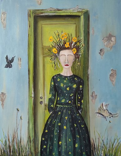 Love is blind by Helen Spoon, Painting for Sale on Singulart