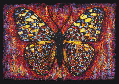 Papillon von BRUNO BISI, Malerei kaufen auf Singulart