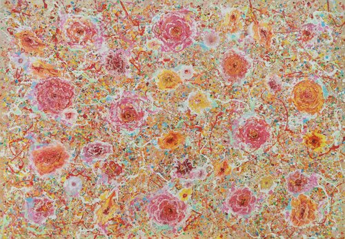 A blooming tune van Luís Bastos, Schilderij te koop op Singulart