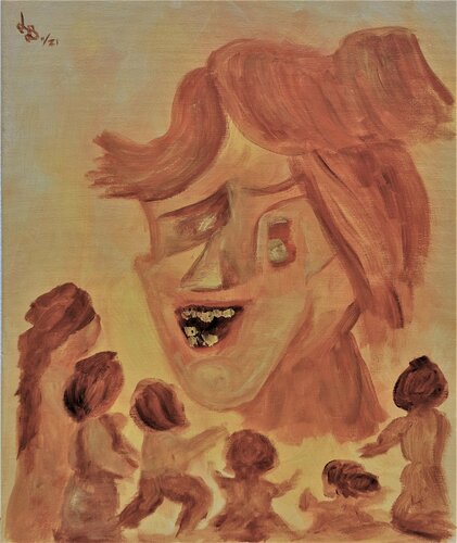 Unidentified Love von Luís Bastos, Malerei kaufen auf Singulart