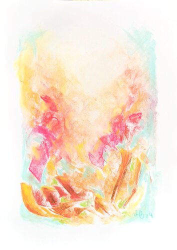 Ethereal Blossoms van Luís Bastos, Werk op papier te koop op Singulart