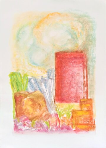 Radiant  still Life by Luís Bastos, Work on Paper for Sale on Singulart