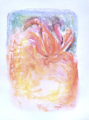 The Delicacy of the Feather di Luís Bastos, Opera su carta in vendita su Singulart