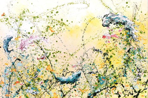 Equilibrium van Luís Bastos, Schilderij te koop op Singulart