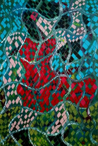 Ramblin' Rose van Luís Bastos, Schilderij te koop op Singulart