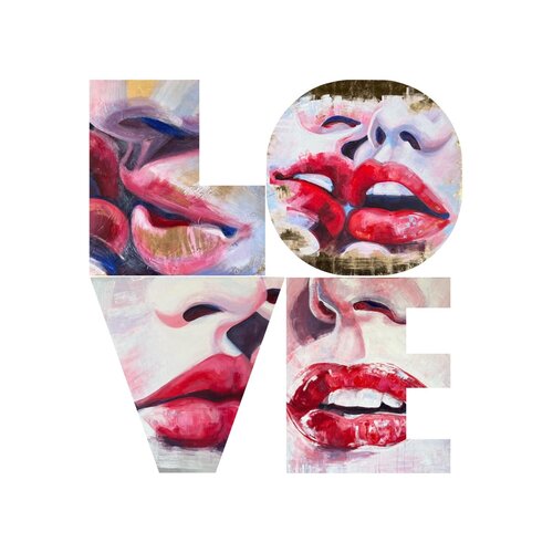 LOVE von Anfissa Vassé, Druck kaufen auf Singulart