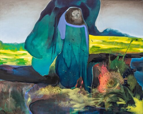 die Beständigkeit des Wandels (gerahmt) van Marco Wachsmuth, Schilderij te koop op Singulart