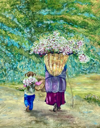 ENSEÑANZAS van Mariana Gomez Otero, Schilderij te koop op Singulart