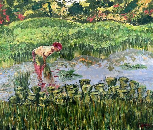 RECOLECTA van Mariana Gomez Otero, Schilderij te koop op Singulart