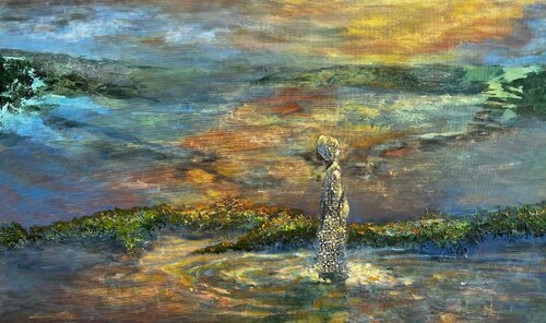 ATARDECER van Mariana Gomez Otero, Schilderij te koop op Singulart