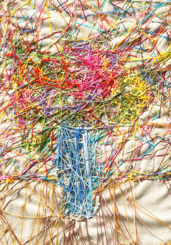 BLUE VASE von Gil Goren, Druck kaufen auf Singulart