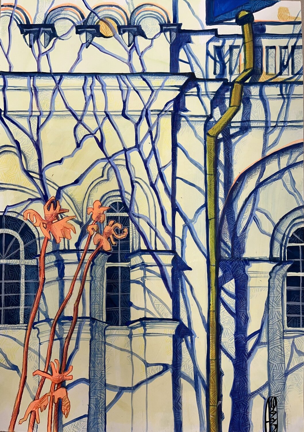 Nostalgie in Blau Vera Fischer
