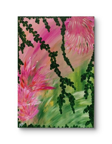 Jardín Encantado van Rosalia Parama Alvarez, Schilderij te koop op Singulart