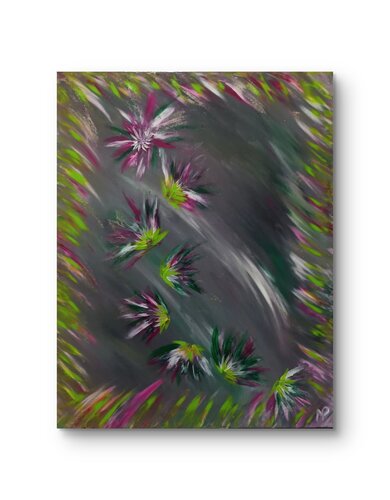 Mágico Florecer de Rosalia Parama Alvarez, Pintura a la venta en Singulart