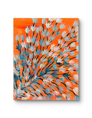 Fuego que Florece de Rosalia Parama Alvarez, Pintura a la venta en Singulart