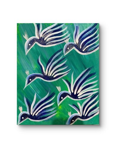 Migracion Interior by Rosalia Parama Alvarez, 油畫 for Sale on Singulart