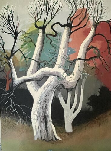 Old Pear in the Secret Garden von Peggy Grose, Malerei kaufen auf Singulart