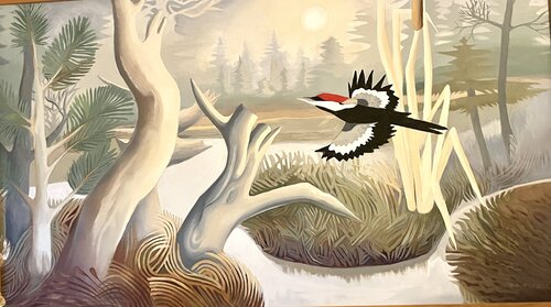 This Flight Tonight von Peggy Grose, Malerei kaufen auf Singulart