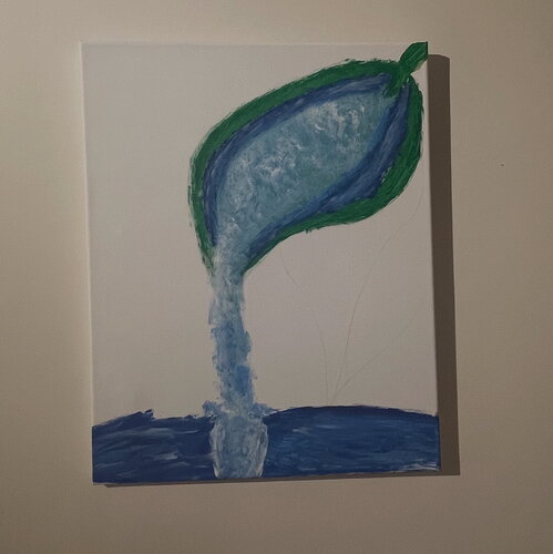 Giant Leave van Ahmed Alismail, Schilderij te koop op Singulart