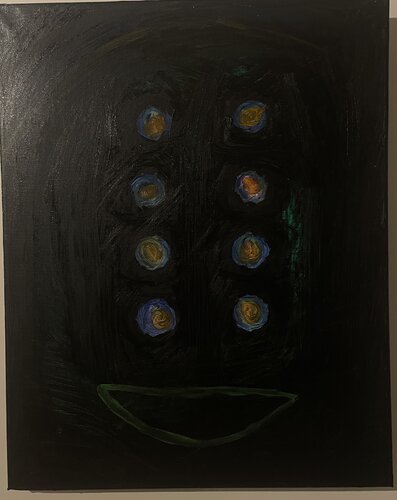 Gelatinous Tears van Ahmed Alismail, Schilderij te koop op Singulart