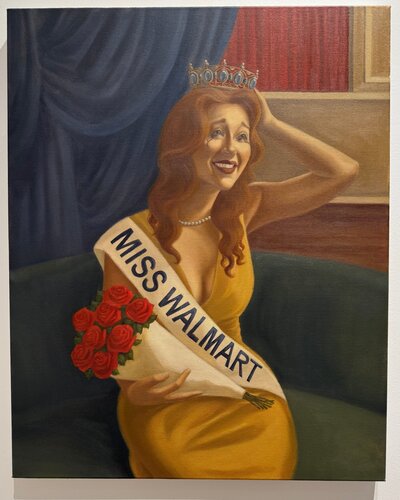 Miss Walmart di Holly J. Salerno, Pittura in vendita su Singulart